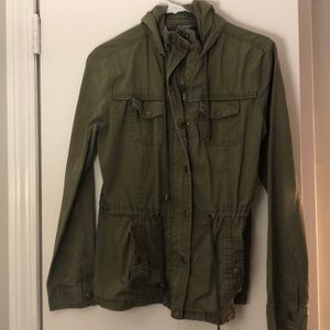 Army green jacket